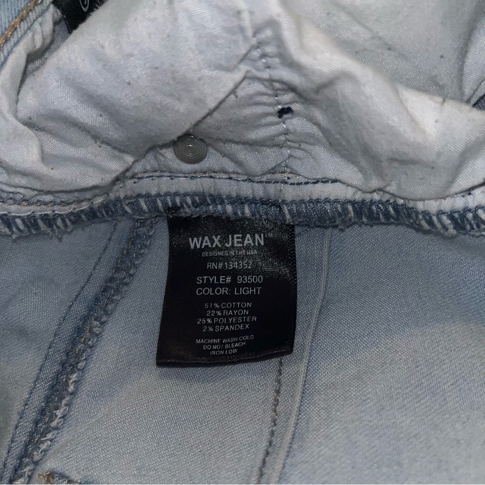 Wax Jean, Light Blue Skinny Jeans - Picture 9 of 11